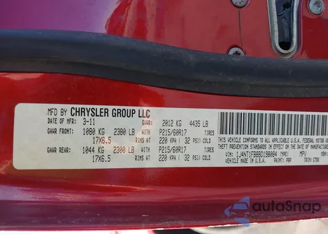 2011 Jeep Compass from USA, damaged, VIN 1J4NT1FB8BD198084